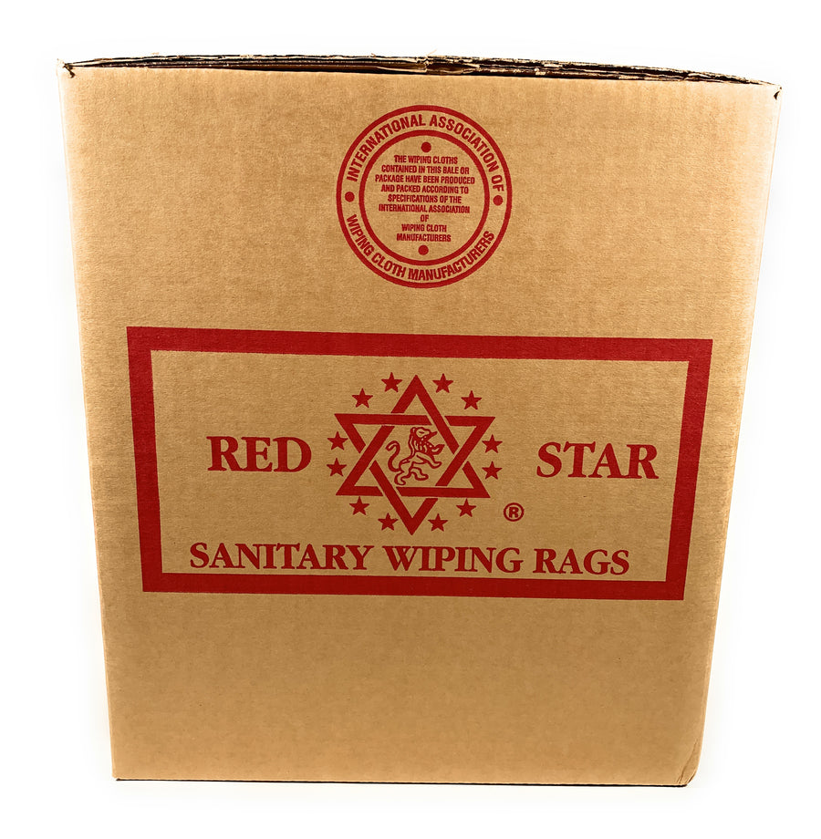 Bulk Recycled Colored T-ShirtRags 10lb Case - StarTex