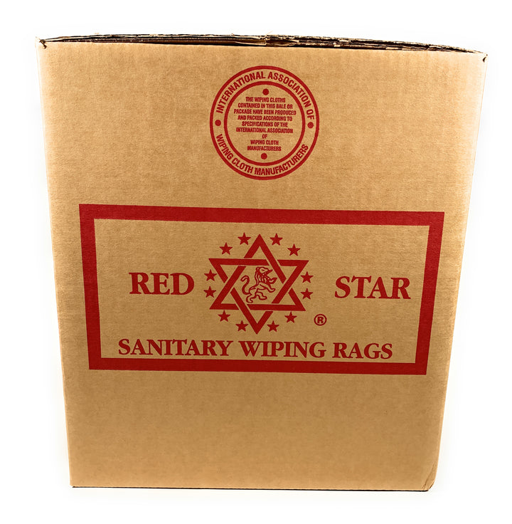 Blue Recycled Surgical Rags 25lb Case - StarTex