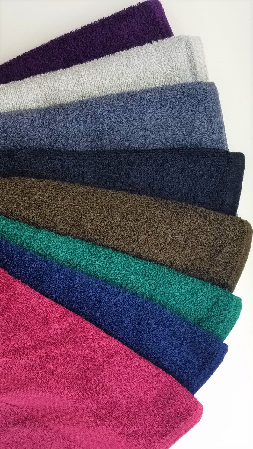 16x27 Navy Hand Towels 100% Cotton - StarTex